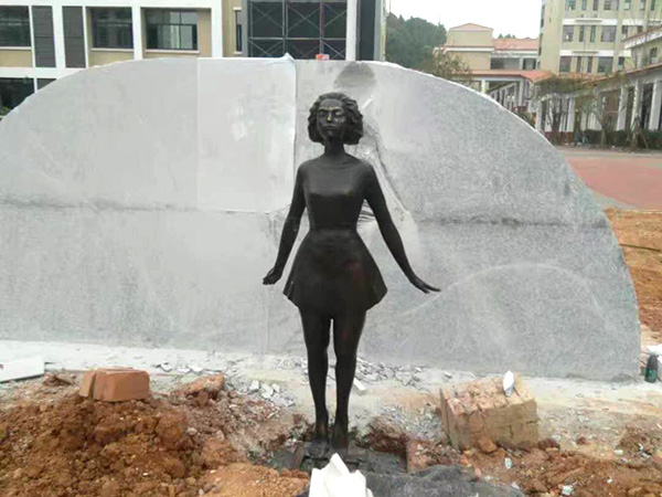 株洲特殊教育學校雕塑安裝